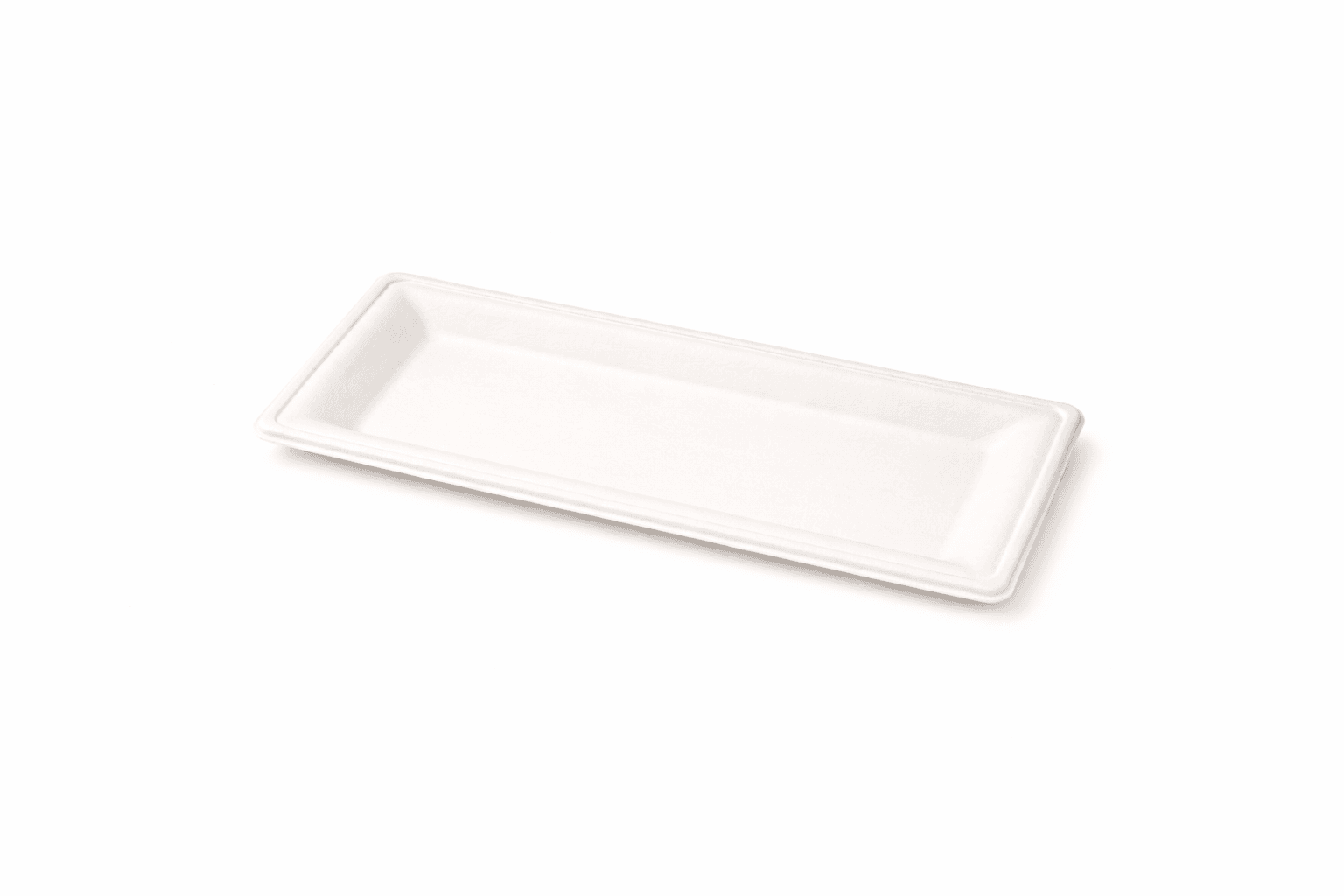 Compostable bagasse plate on white background.png