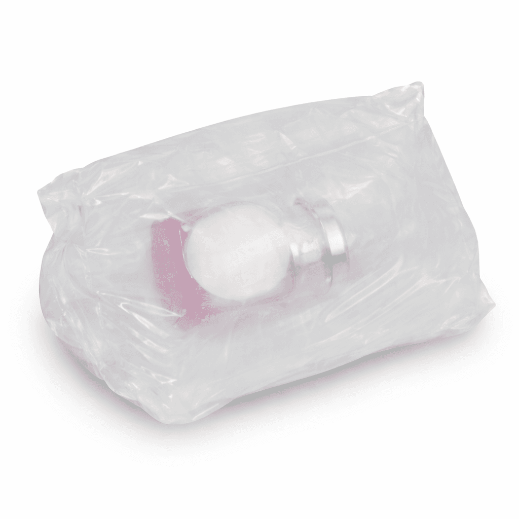 Delicate contents in protective bubble bag.png